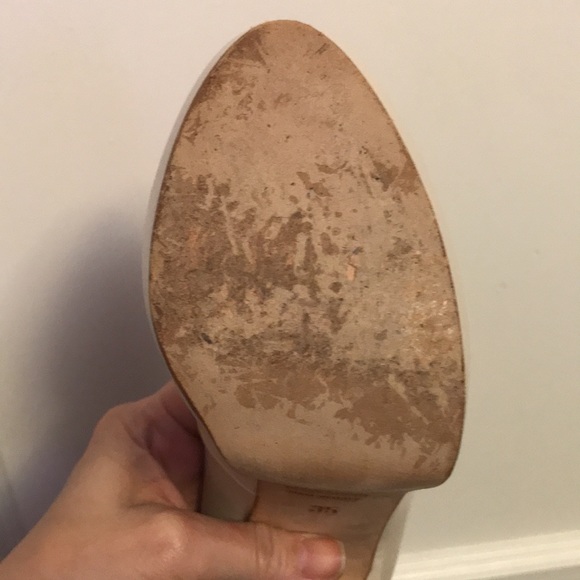 Carlo Pazolini Couture Pearl Heels Peep Toe - Picture 10 of 14